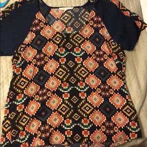 Aztec blouse